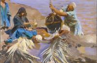 约翰·辛格·萨金特（John Singer Sargent）-埃及人从尼罗河取水
