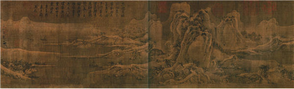 赵佶 雪江归棹图卷 作品下载