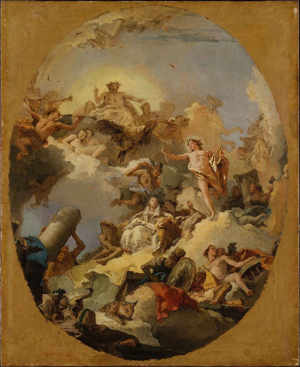 乔瓦尼·巴蒂斯塔·提埃波罗（Giovanni Battista Tiepolo） -西班牙君主制的神化 作品下载