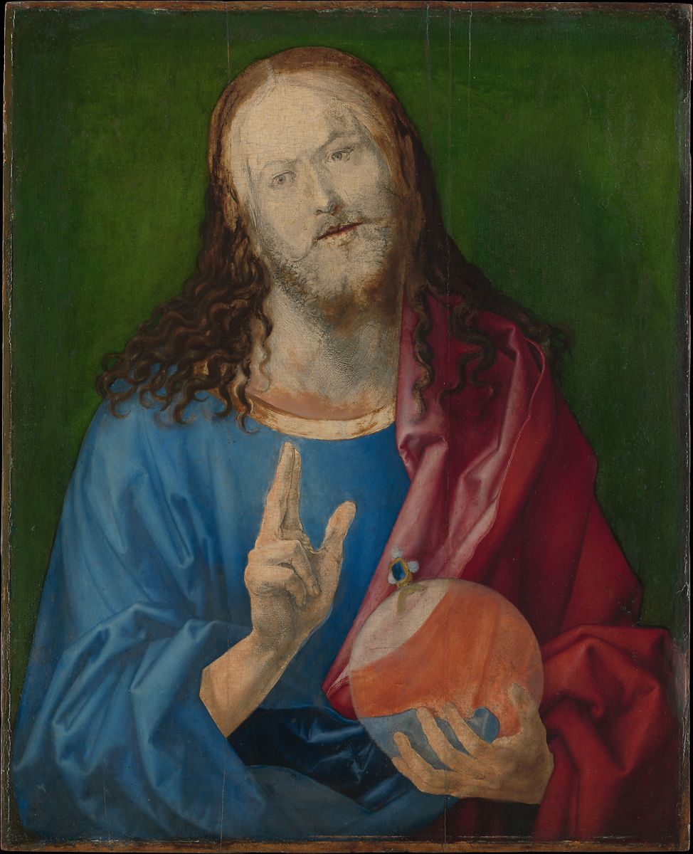 阿尔布雷希特·丢勒（Albrecht Dürer）（1471-1528）-救世主蒙迪 作品下载