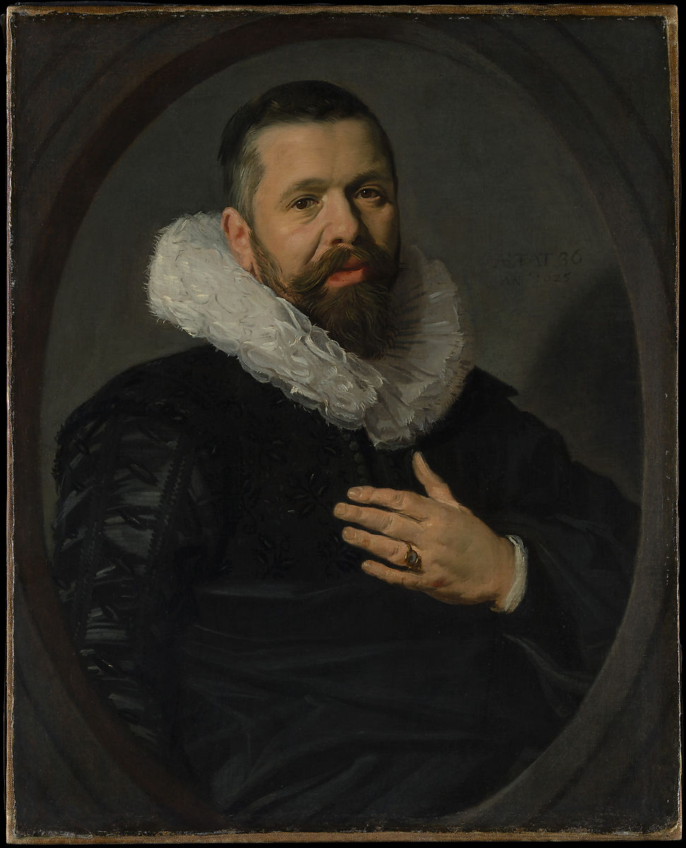 弗兰斯·哈尔斯（Frans Hals）–一个大胡子的男人 作品下载