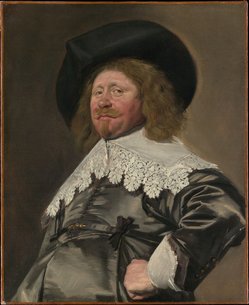 弗兰斯·哈尔斯（Frans Hals）–一个男人的肖像 作品下载