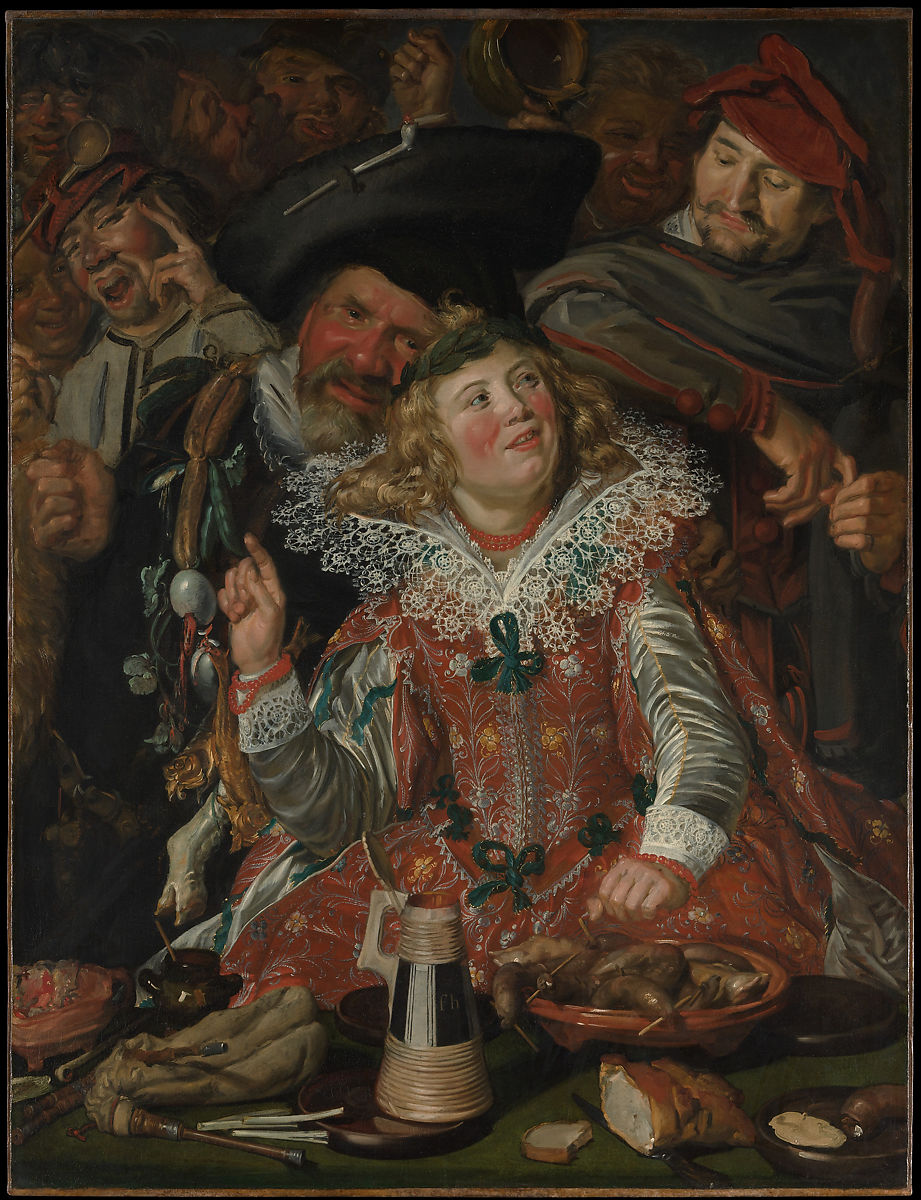 弗兰斯·哈尔斯（Frans Hals）–风流者，悔节快乐制造者 作品下载