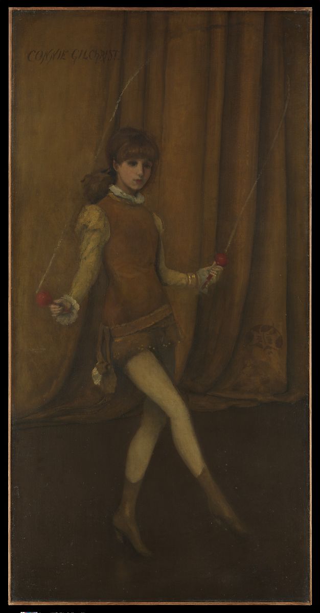 詹姆斯·麦克尼尔·惠斯勒（James McNeill Whistler ）-金女郎康妮·吉尔克里斯特 作品下载