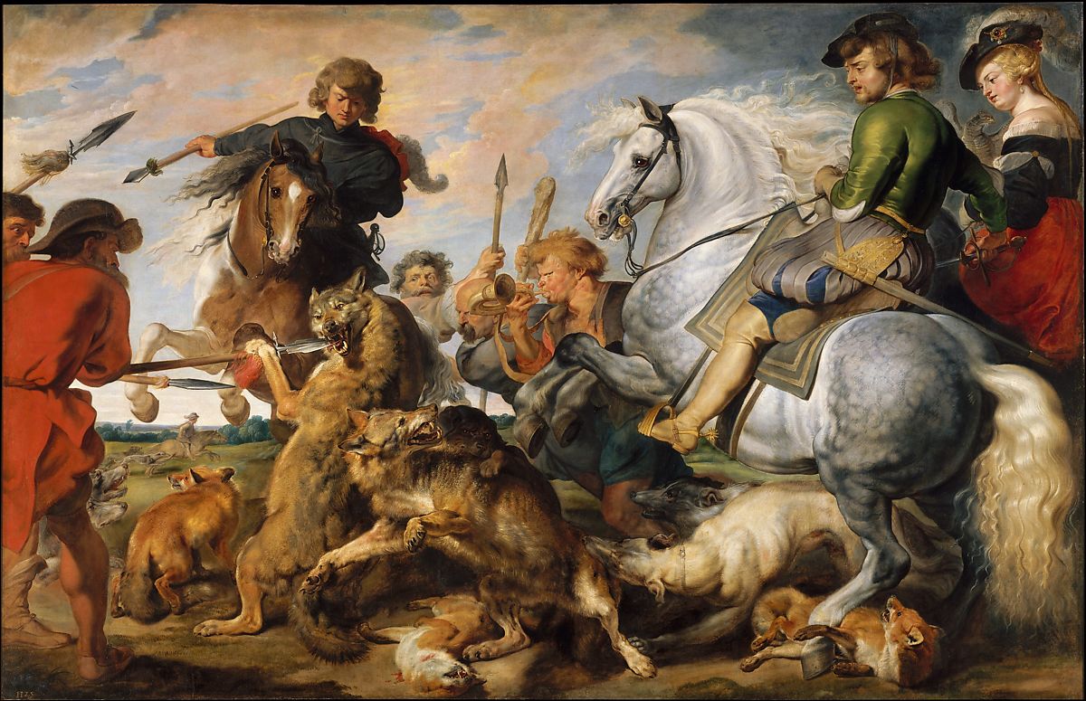 彼得·保罗·鲁本斯（ Peter Paul Rubens） –狼与福克斯·亨特 作品下载
