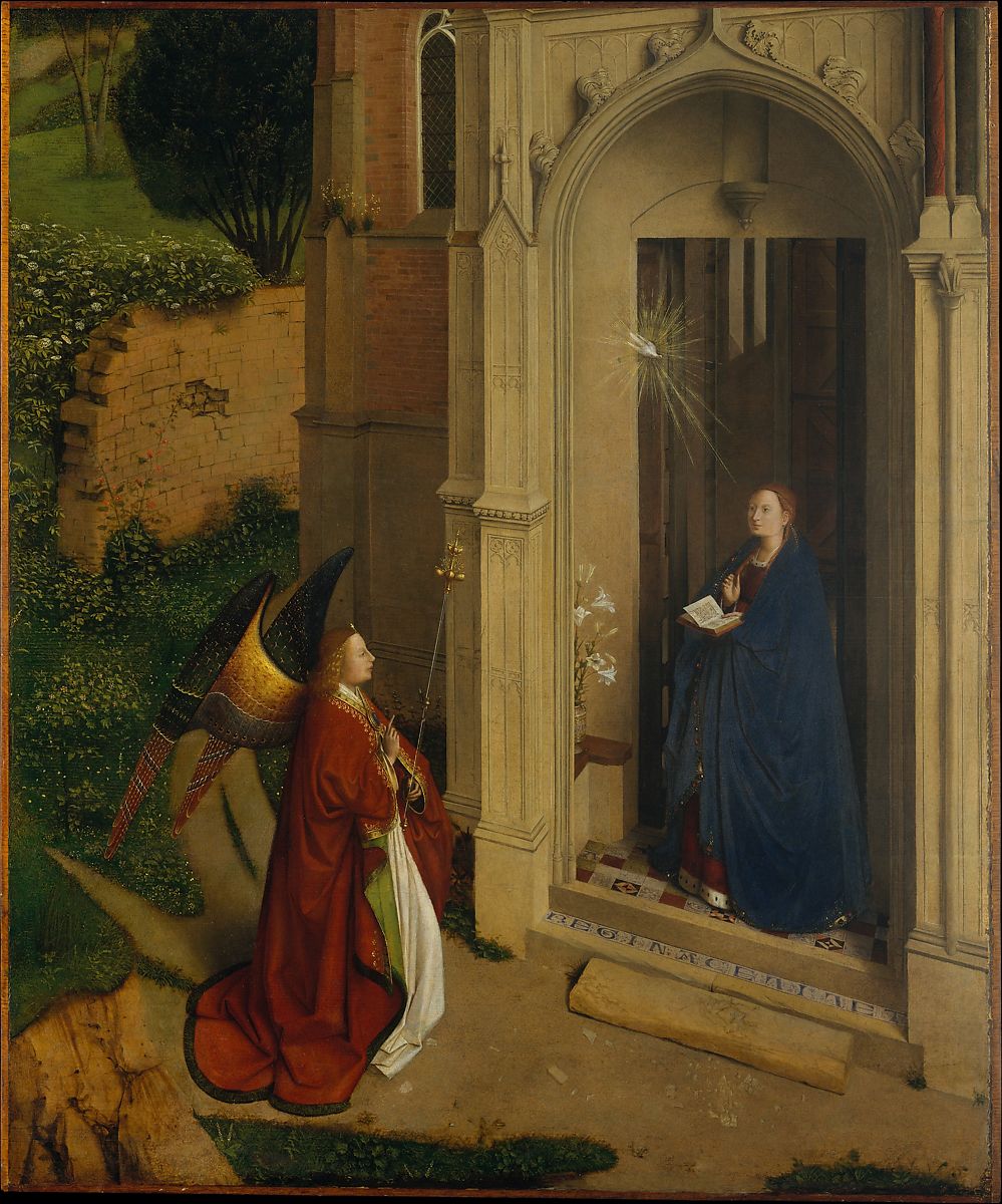 彼得鲁斯·克里斯特斯（Petrus Christus）-报喜 作品下载