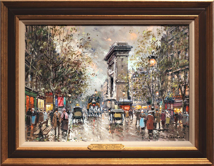安托万·布兰查德 1910年至1988年的“Les Grands大道圣丹尼门 1900” 作品下载