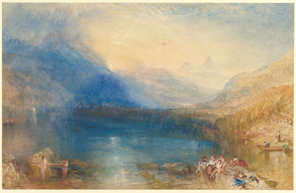 约瑟夫·马洛德·威廉·特纳（Joseph Mallord William Turner）-楚格湖 作品下载
