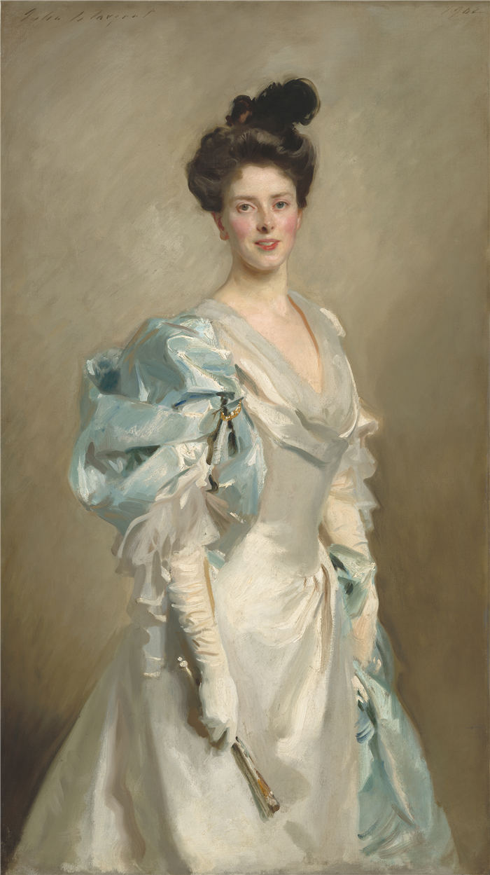 约翰·辛格·萨金特（John Singer Sargent）-玛丽·皇冠 作品下载