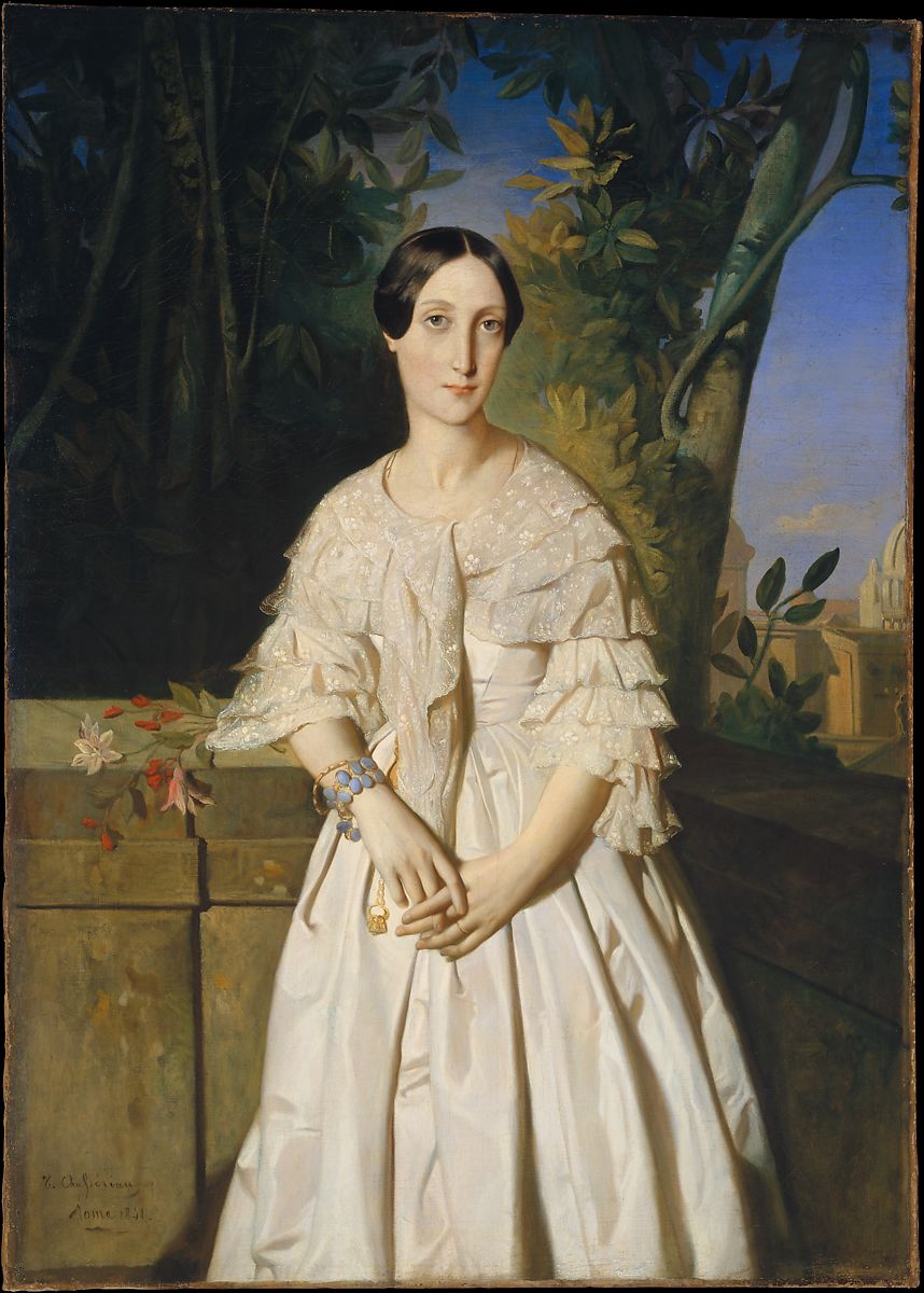 雅克·路易·大卫（Jacques Louis David）-玛格丽塔·图尔小姐 作品下载