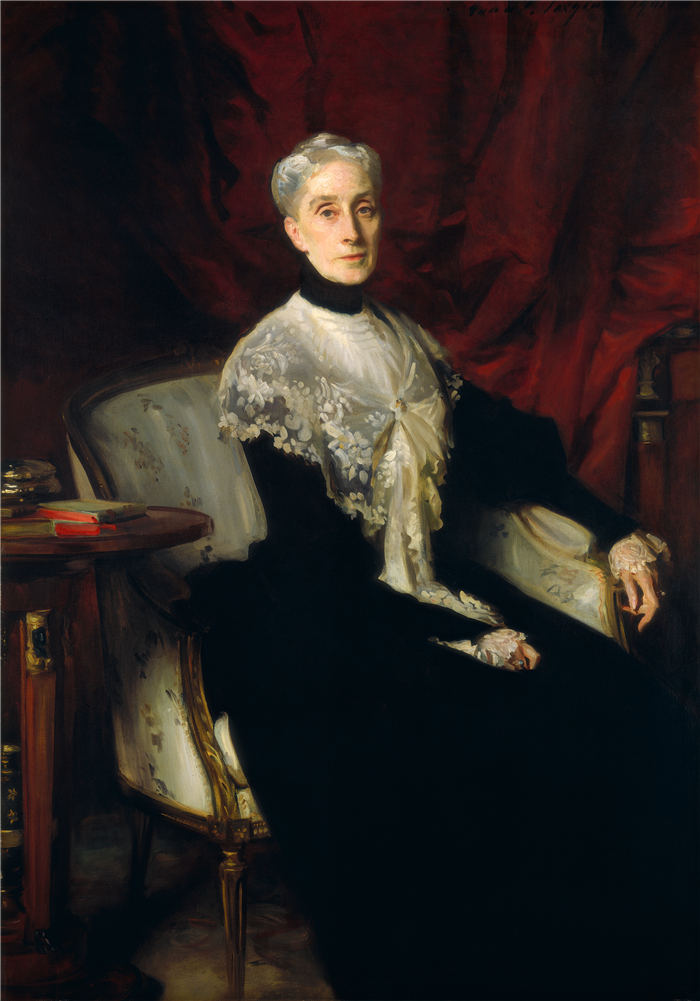 约翰·辛格·萨金特(John Singer Sargent)-艾伦·皮博迪·恩迪科特 作品下载