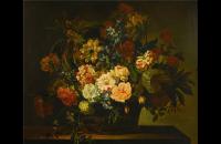 让-巴蒂斯特·蒙诺耶（JEAN-BAPTISTE MONNOYER，法国巴洛克时期画家，1636-1699年）-花静物作品欣赏