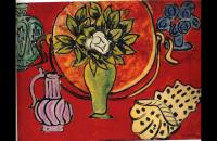 亨利·马蒂斯（Henri Matisse）-静物与木兰1941