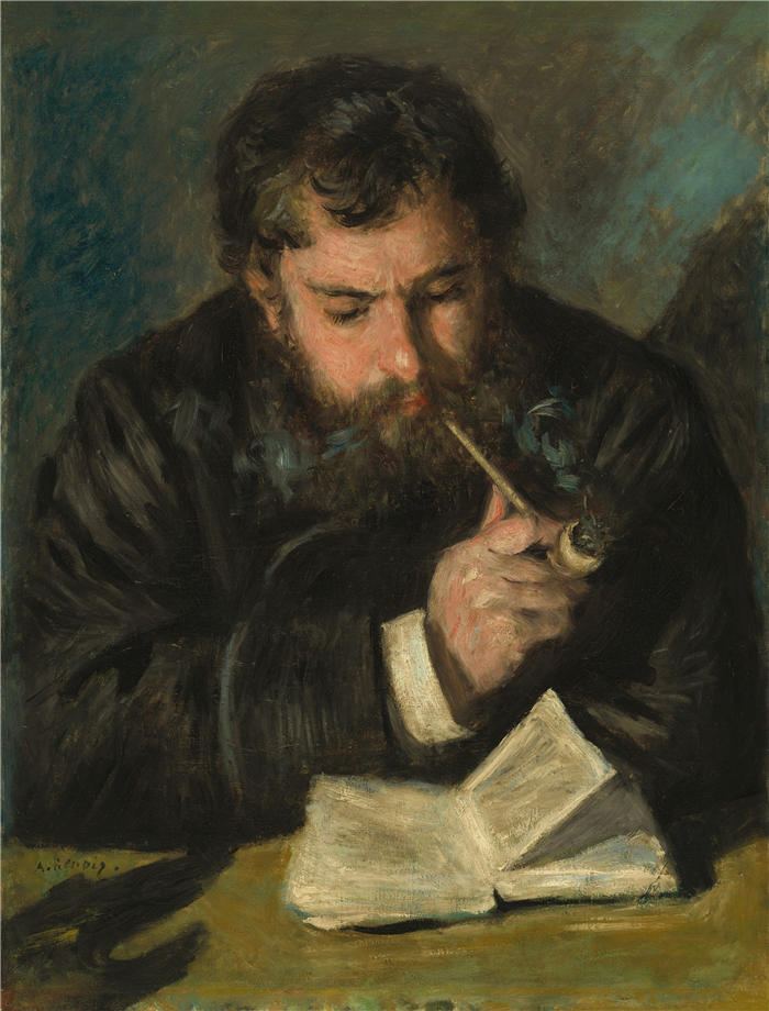 皮埃尔·奥古斯特·雷诺阿（Pierre-Auguste Renoir）–莫奈 1872年 作品