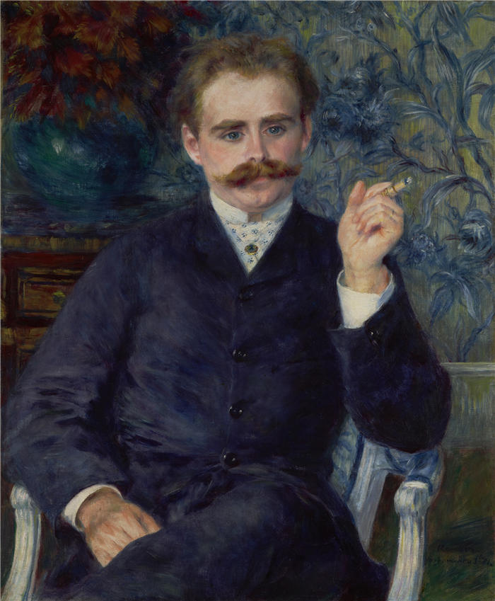 皮埃尔·奥古斯特·雷诺阿Auguste Renoir）–阿尔伯特·卡恩·d·安弗斯 1881 作品