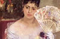 伯特·莫里索（Berthe Moriso）-Au bal 1875 作品欣赏