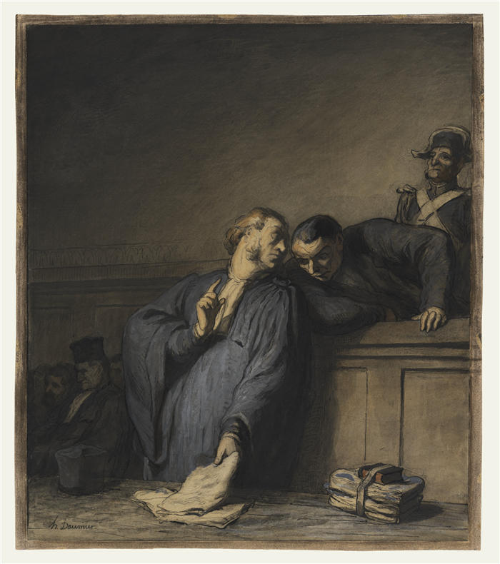 奥诺雷·杜米埃(Honoré Daumier)-刑事案件 作品下载
