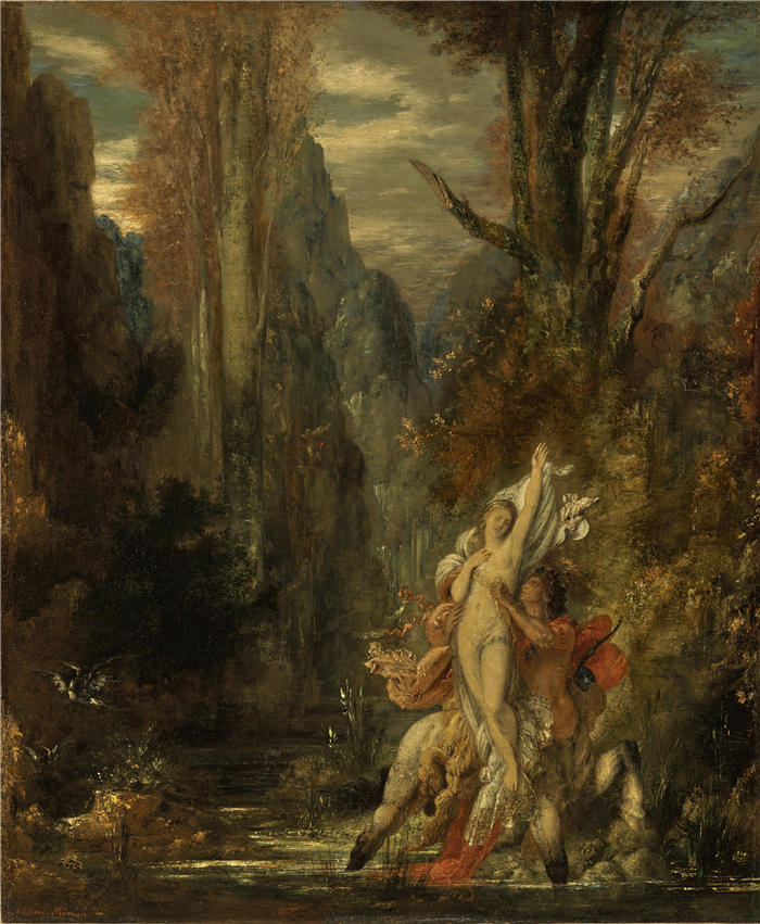 古斯塔夫·莫罗（Gustave Moreau）-德贾尼拉（秋天）