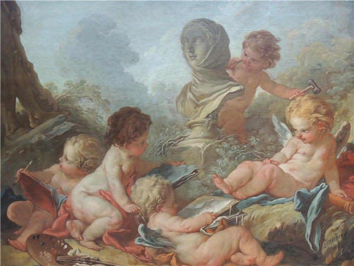 弗朗索瓦·布歇（François Boucher）–美丽的天使
