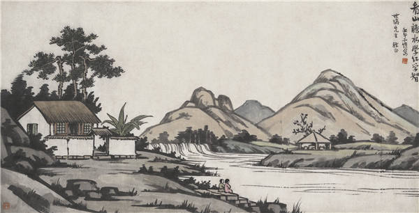 冯子楷（1898-1975）山水画