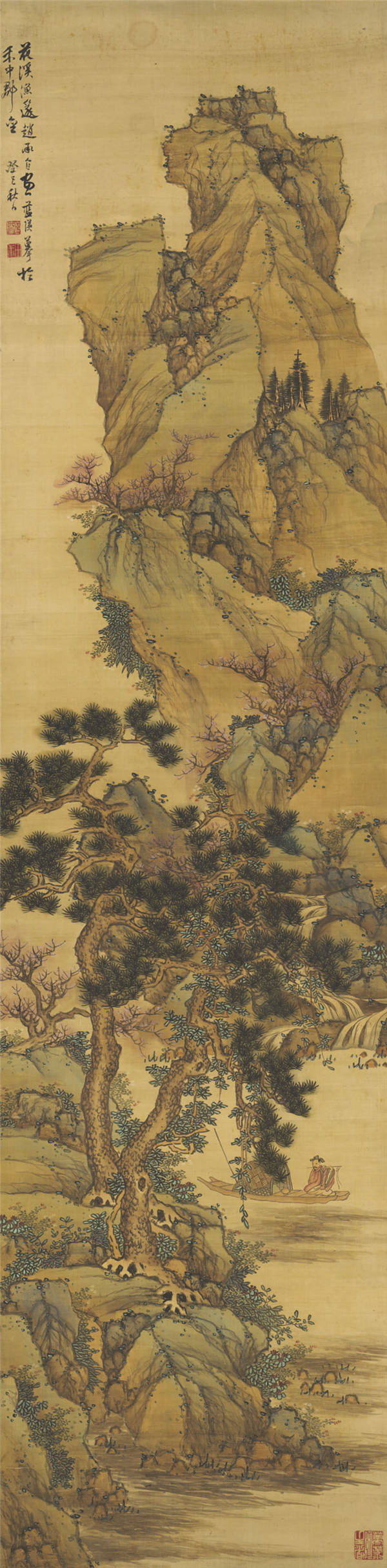 蓝瑛（1584-1664年后）-花溪渔篴 作品下载