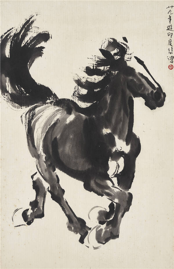 徐悲鸿（1895-1953）-骏马 作品下载