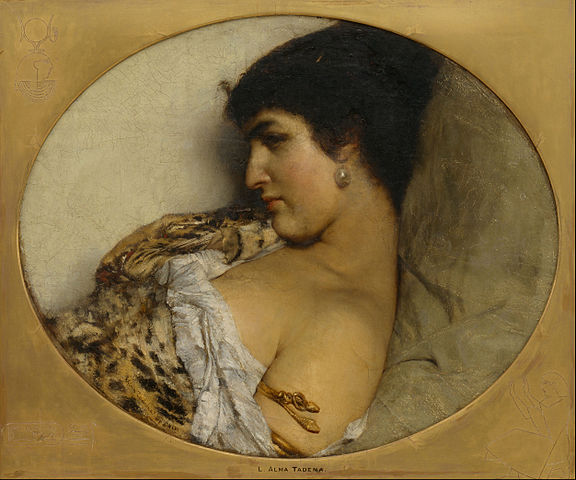 劳伦斯·阿尔玛·塔德玛（Lawrence Alma-Tadema）-埃及艳后 作品下载