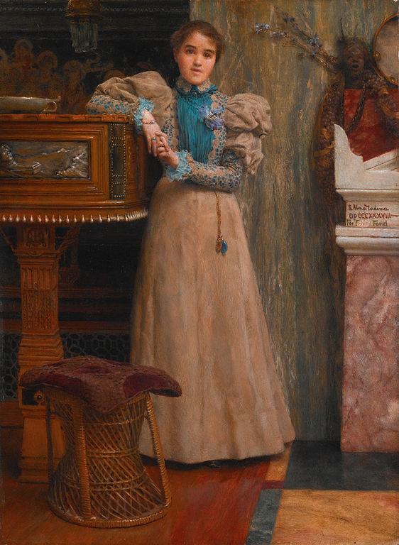 劳伦斯·阿尔玛·塔德玛（Lawrence Alma-Tadema-爱德华·昂斯洛·福特的女儿 作品下载