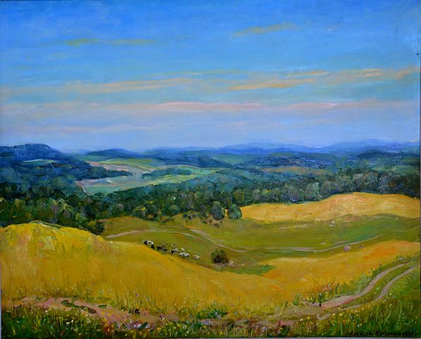 阿列克谢·库兹米奇（Alexey Kuzmich）-1992 Logoisk 油画作品