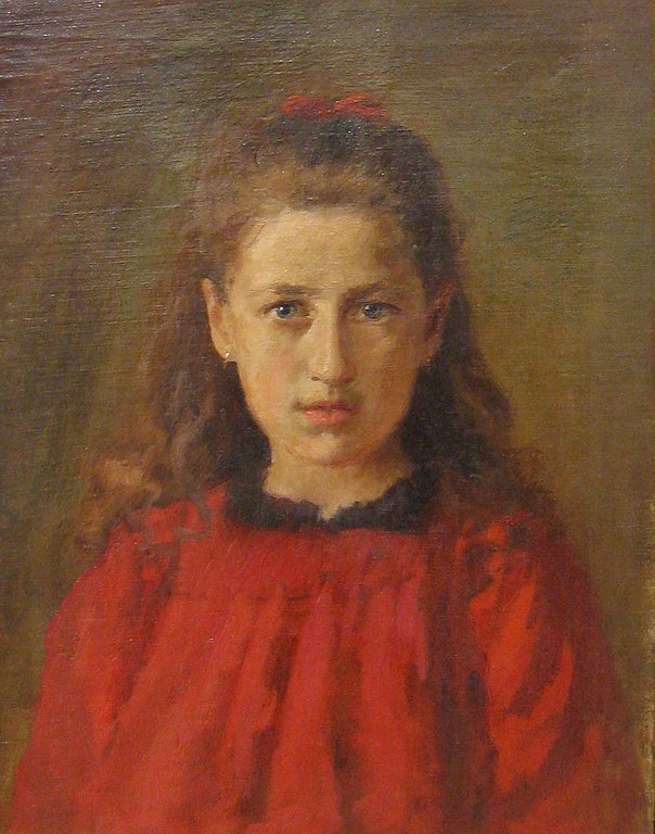 雅各布·克鲁格（Jacob Kruger）-女孩肖像 作品下载