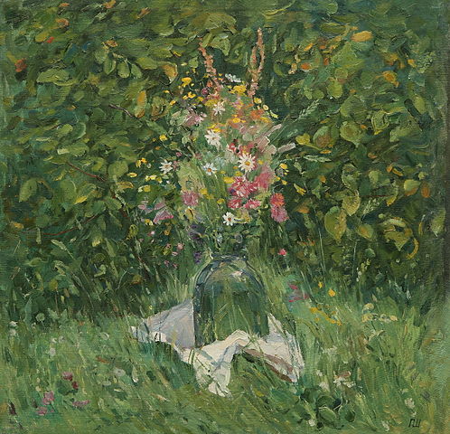 皮奥特·沙里帕（Piotr Sharipa）-“野花”油画高清下载
