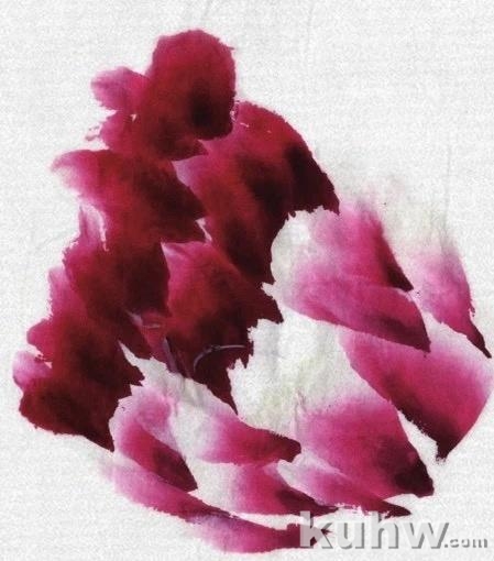 图文教程:写意牡丹花头画法详细步骤