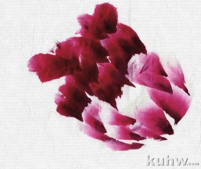 图文教程:写意牡丹花头画法详细步骤