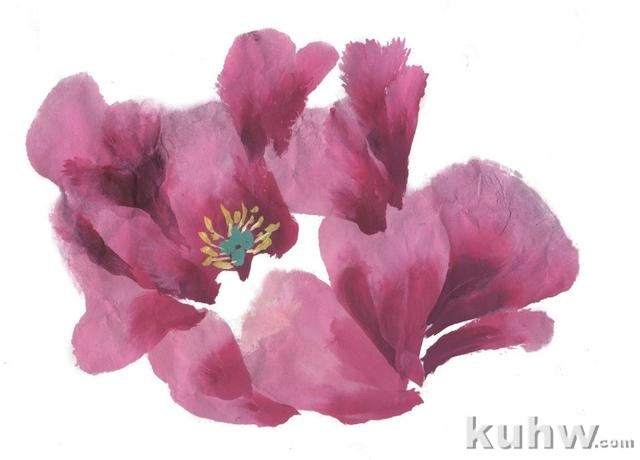 图文教程:写意牡丹花头画法详细步骤