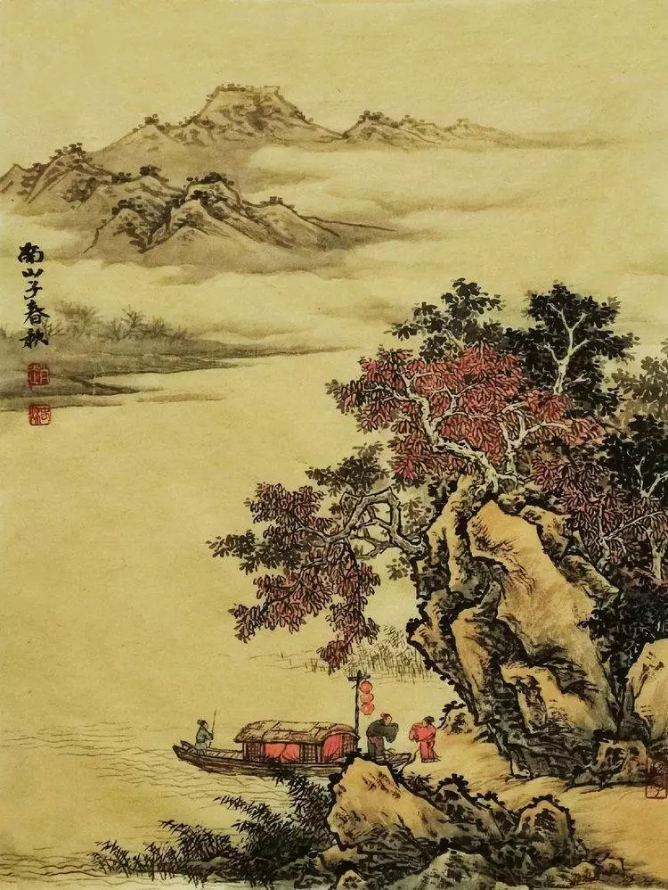 山水基础:枝干的画法要点提示