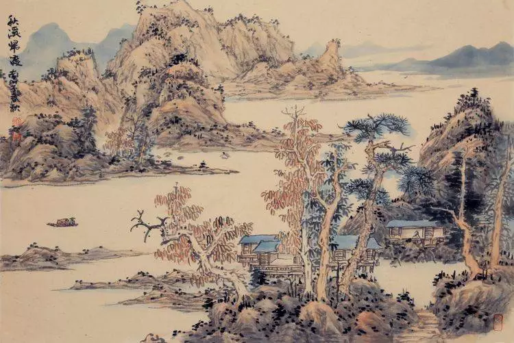 山水基础:枝干的画法要点提示