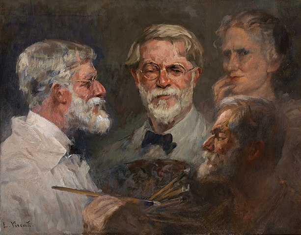 伊丽莎·维斯康蒂(Eliseu Visconti)-三个位置 高清下载