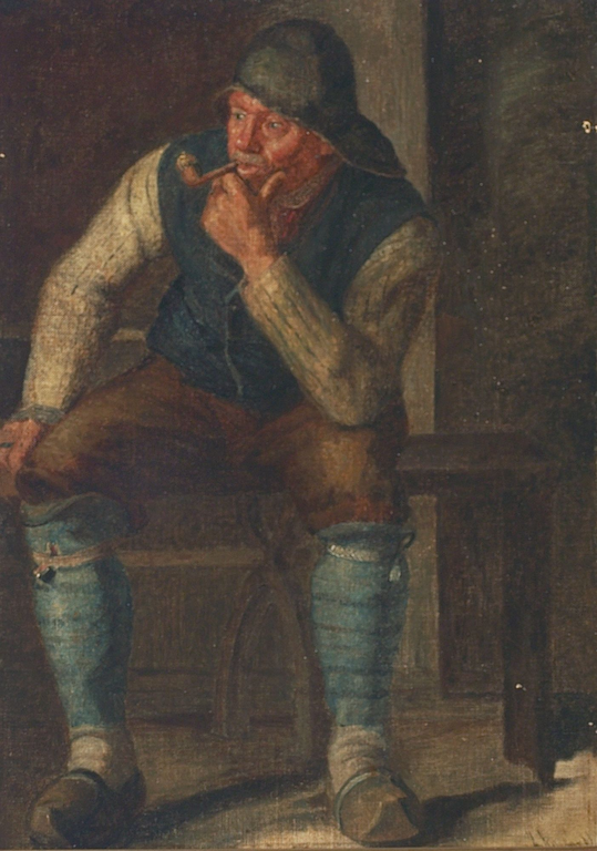 迈克尔·安彻（Michael Ancher）-一个渔夫 作品下载
