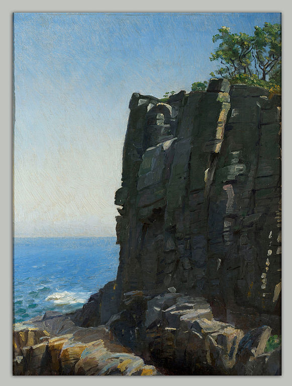 迈克尔·安彻（Michael Ancher）-圣所悬崖 作品下载