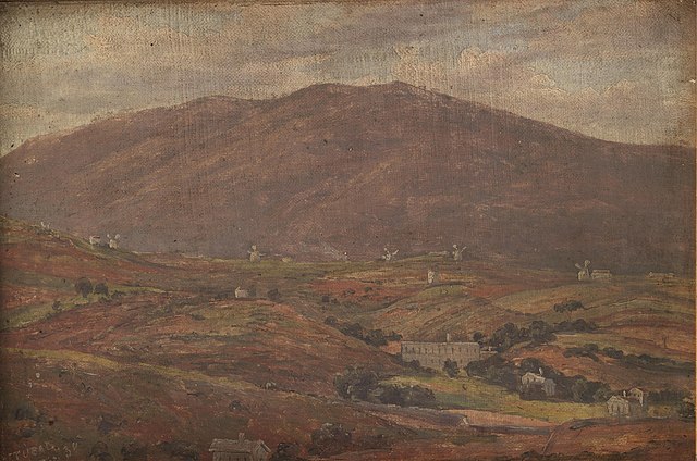 索拉德·布伦德斯特鲁普（Thorald Brendstrup）-塞图巴尔，葡萄牙附近的风景 油画作品