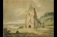 约瑟夫·马洛德·威廉·特纳（Joseph Mallord William Turner）--老教堂1800年水彩