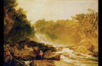 约瑟夫·马洛德·威廉·特纳（Joseph Mallord William Turner）--克莱德（Clyde）的沦陷水彩