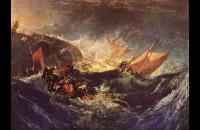 约瑟夫·马洛德·威廉·特纳（Joseph Mallord William Turner）-运输船的残骸1810油画