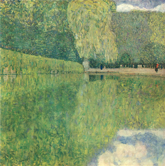 古斯塔夫·克里姆特（Gustav Klimt）-美泉宫公园1916