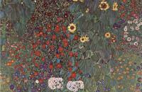 古斯塔夫·克里姆特-向日葵乡村花园1905