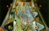 萨尔瓦多·达利(Salvador Dali)-瓜达卢佩圣母1959年油画