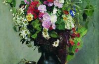 伊利亚·列宾（ Ilya Repin） –花束，1878年作品