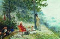 伊利亚·列宾（ Ilya Repin） –尼古拉斯一世皇帝和亚历山大·费奥多罗夫娜皇后1907-1908年
