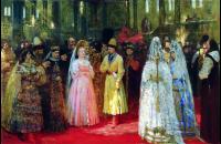 伊利亚·列宾（Ilya Repin） –选择沙皇（未婚妻）。1884-1887