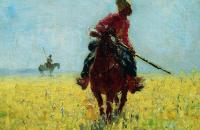 伊利亚·列宾（ Ilya Repin） –在路上。1881年